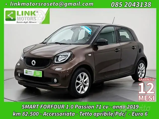 smart forfour 2ªs. (W453)