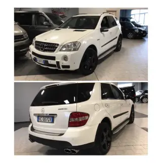 Mercedes-Benz ML 500 387 CV BIANCO PERLA CARBON LOOK “ PACK 63 AMG “