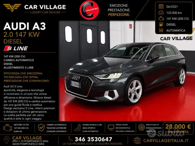 Audi A3 4ª serie