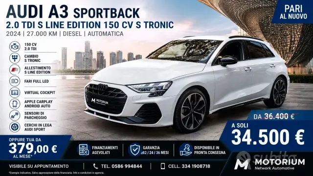 Audi A3 4ª serie