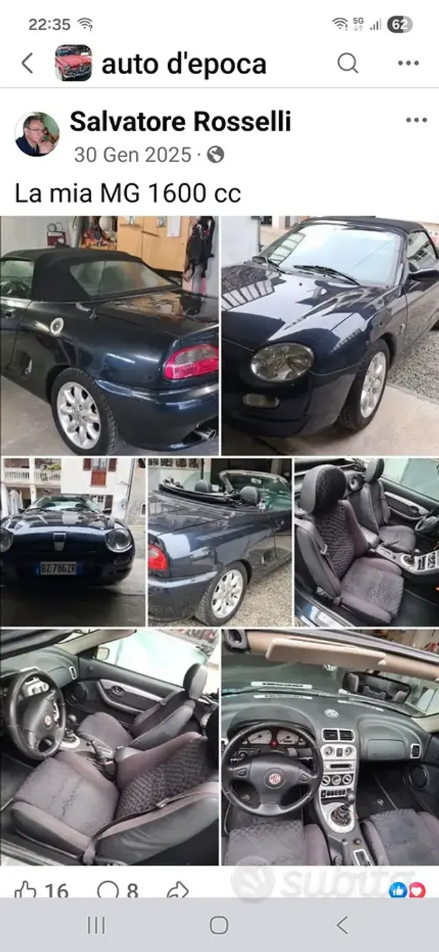 MG MGF