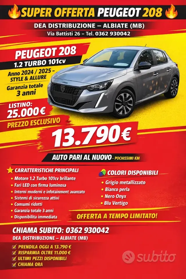 Peugeot 208 2ª serie