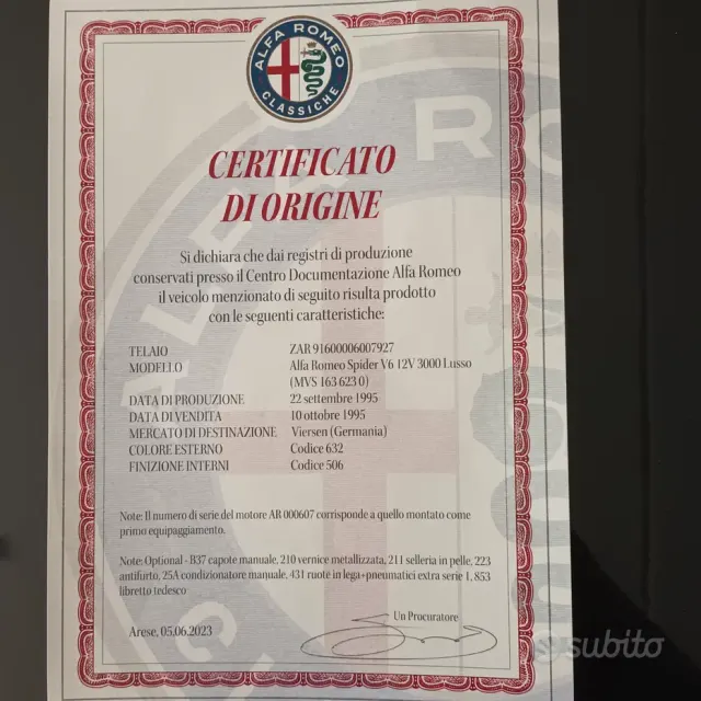 Alfa Romeo Gtv/Spider