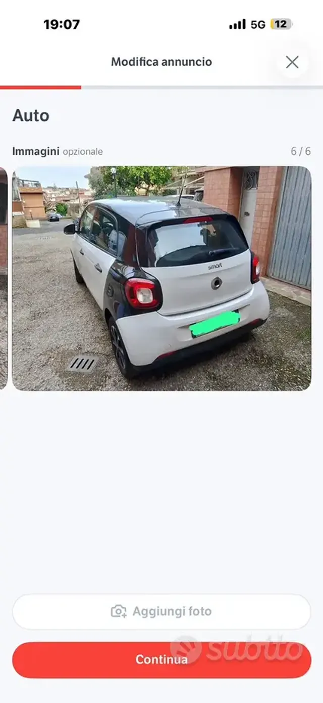 smart forfour 1ª serie